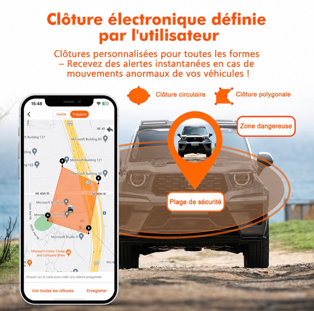 Traceur GPS Magnétique.