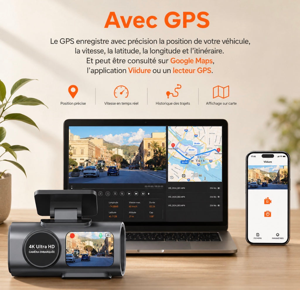Caméra embarquée 1 Objectif